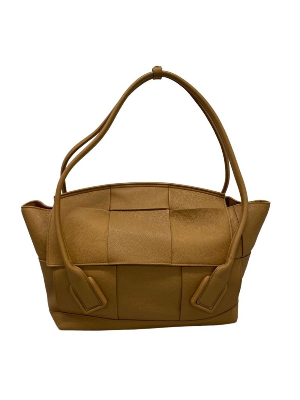 Bottega Veneta Shoulder Bag the Arco Brown Leather